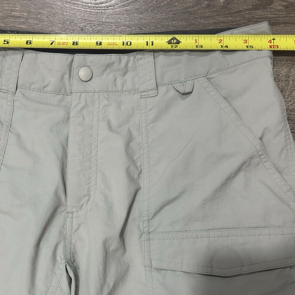 Eastern Mountain Sports EMS Convertible Hiking Cargo Pants Sz 8 S Gray Zip-Off - Picture 5 of 9
